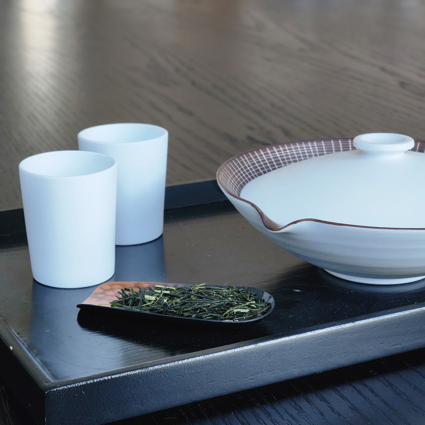 Gyokuro cup by Yamamotoyama (set of 2)