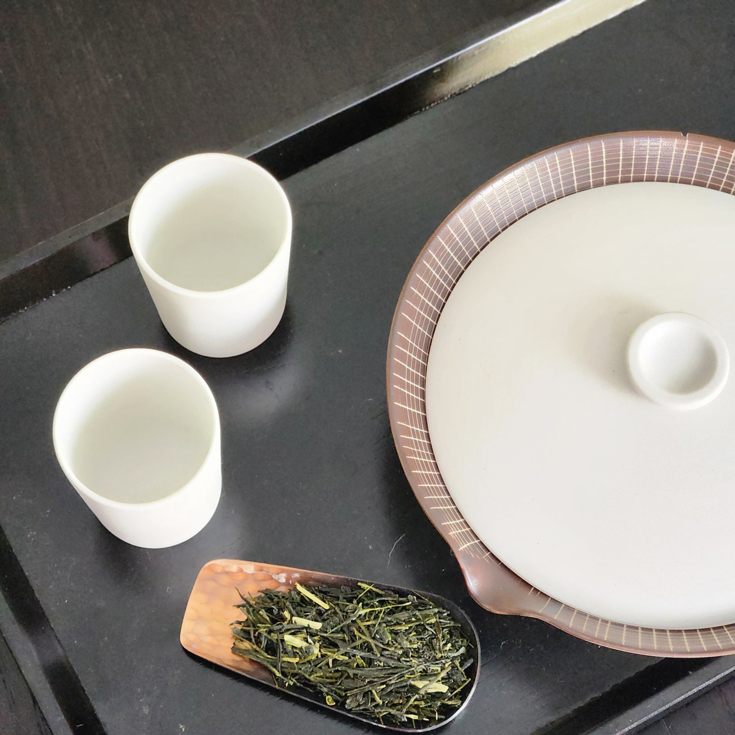 Gyokuro cup by Yamamotoyama (set of 2)