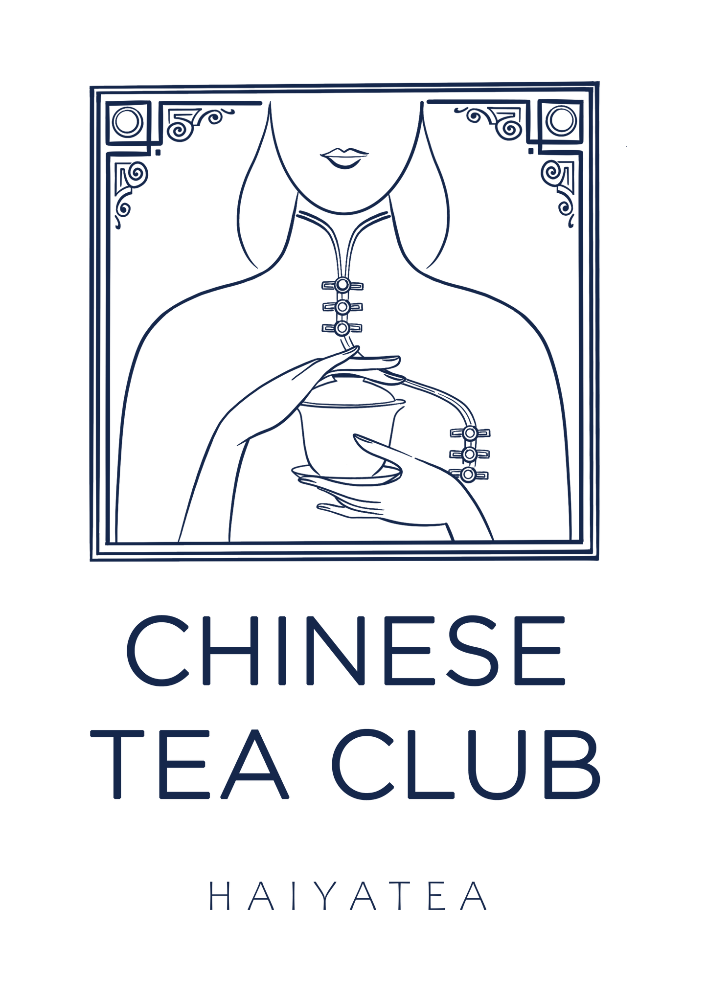 CHINESE TEA CLUB tote bag - HAIYATEA