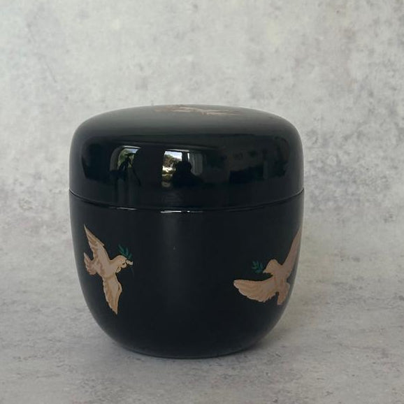 Black Natsume with birds