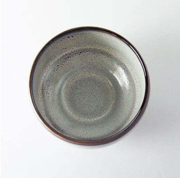 White Yuzu Porcelain Matcha Bowl (Chawan)