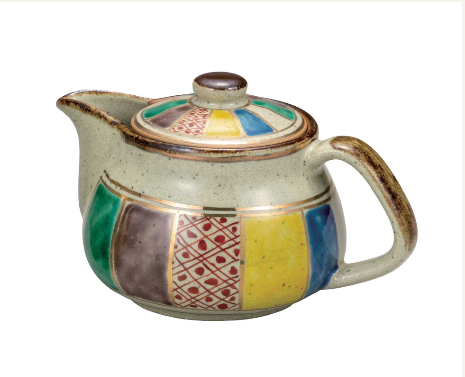 Kutaniyaki Kutsurogi Tea Set