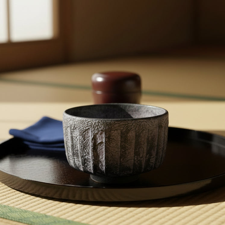 Yamaki Ikai: Kiyomizu-yaki Matcha Chawan