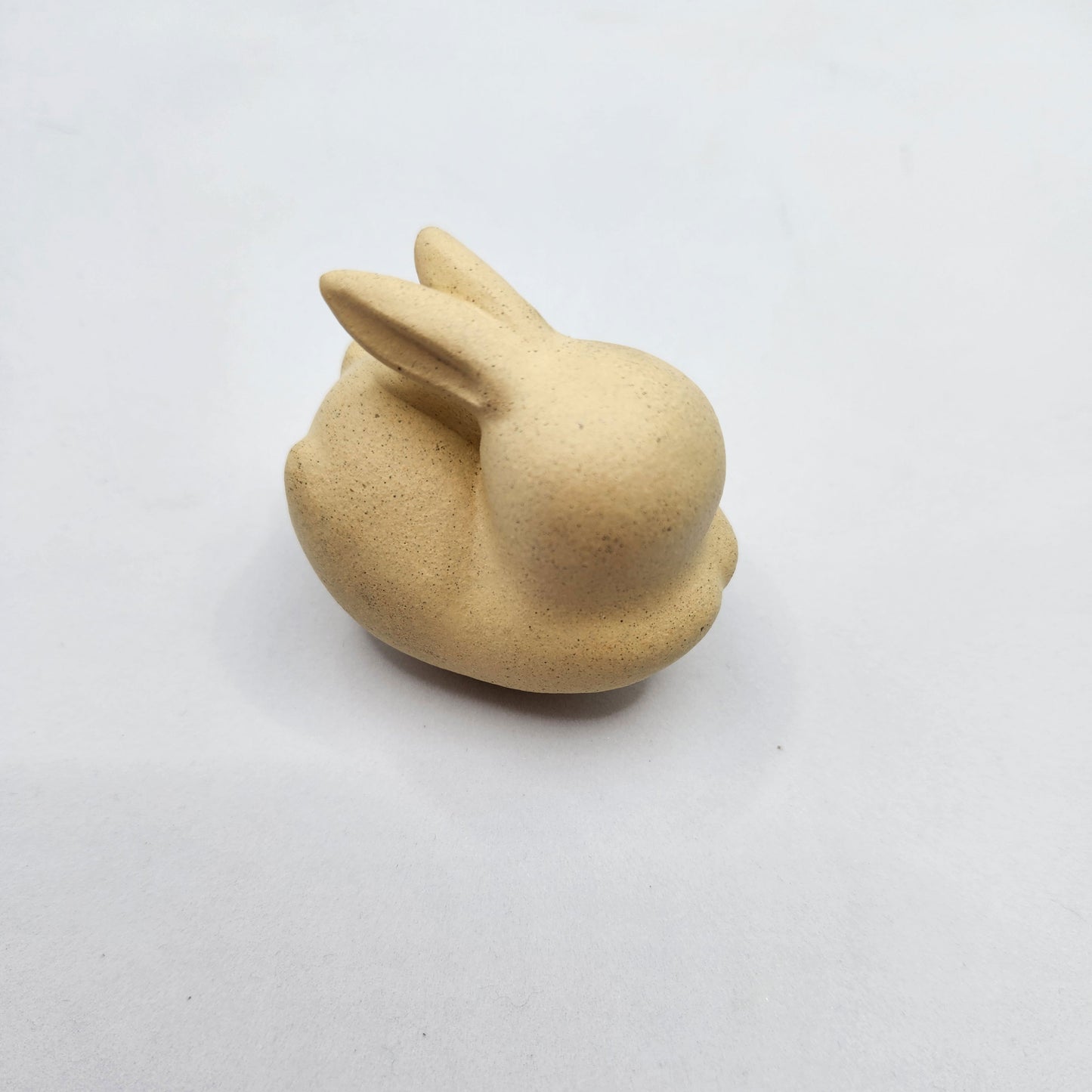 Handmade Clay Bunny Tea Pet