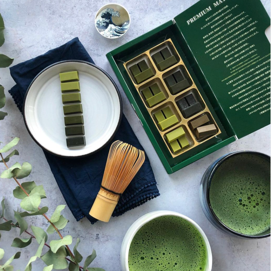 Matcha Chocolates Set