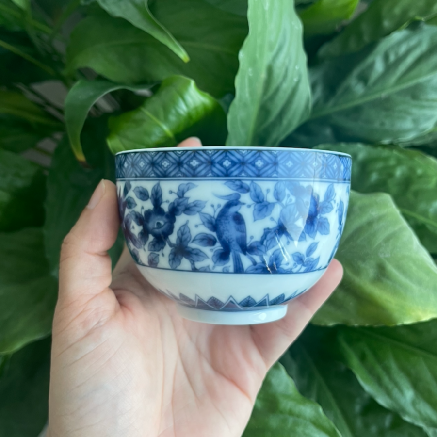 Japanese Chinoiserie Vintage Yunomi