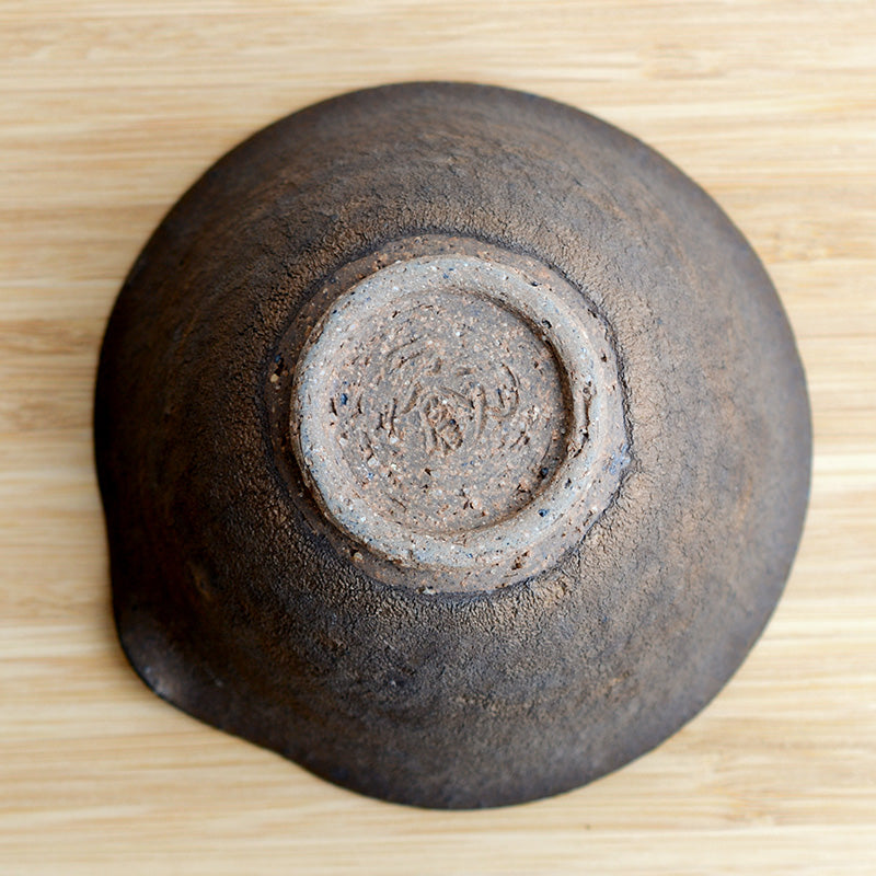 Tokoname Rustic Style Tea Pitcher (Yuzamashi)