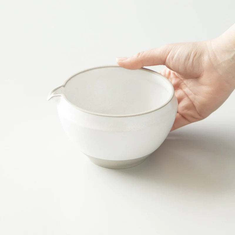Minoyaki Porcelain Chawan (Matcha Bowl) - White