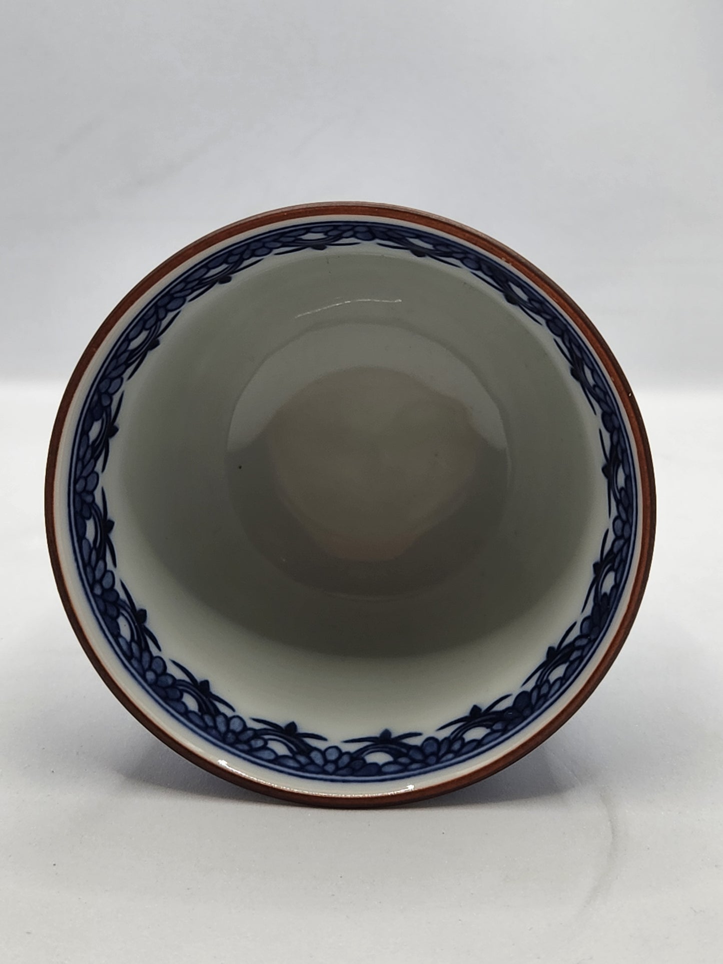 Blue and White Porcelain Tea Cup