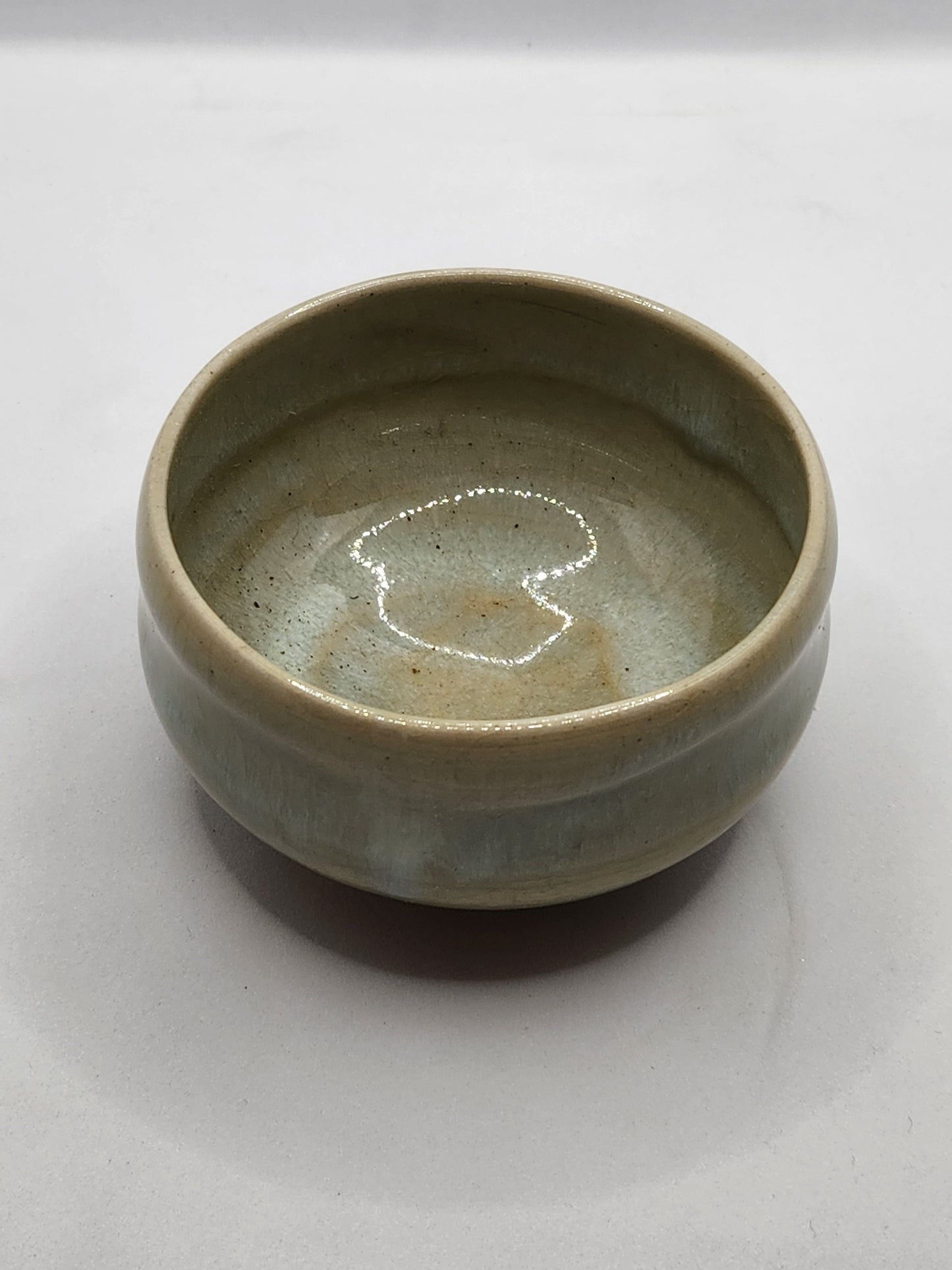 Beige Vintage Yunomi tea cup