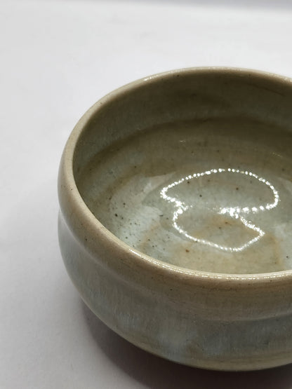 Beige Vintage Yunomi tea cup