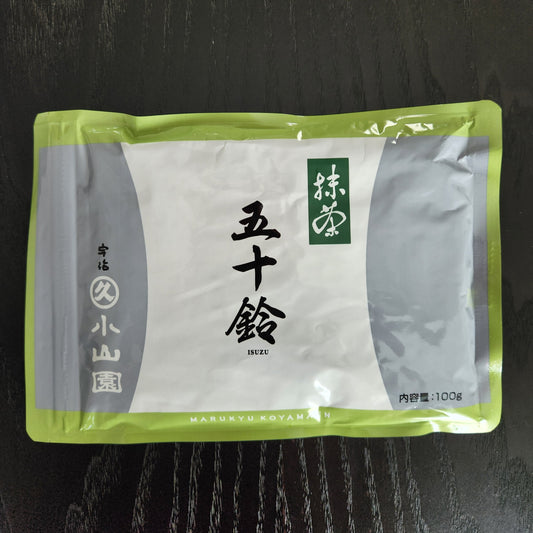 Marukyu Koyamaen Isuzu Ceremonial Grade 100g Pouch