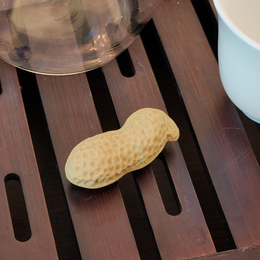 Handcrafted Peanut Ceramic Tea Pet