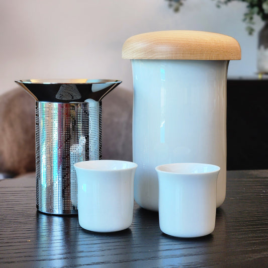 Travel Tea Set and Portable Case