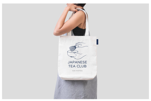 JAPANESE TEA CLUB tote bag