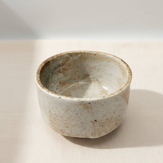 Seiangama: Snow Shino Matcha Chawan