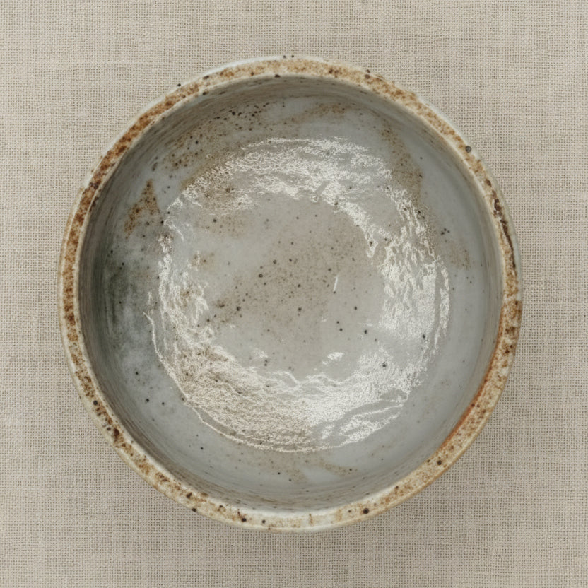 Seiangama: Snow Shino Matcha Chawan