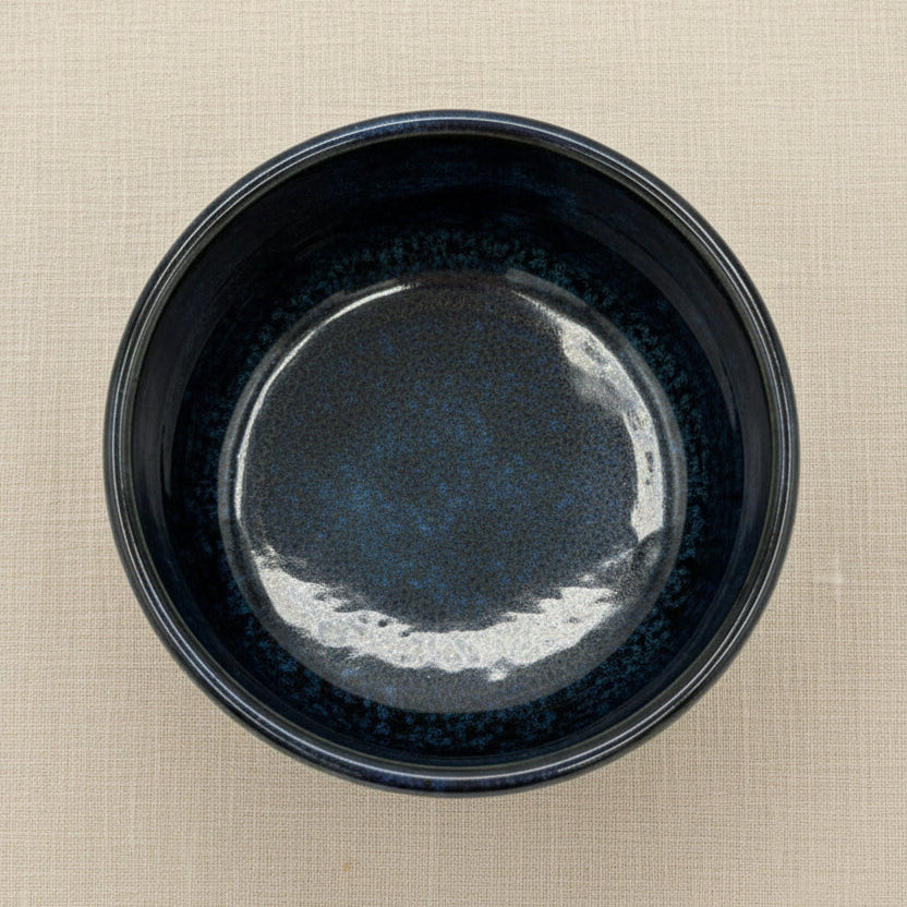 Seiangama: Blue Enamel Kiln Matcha Bowl