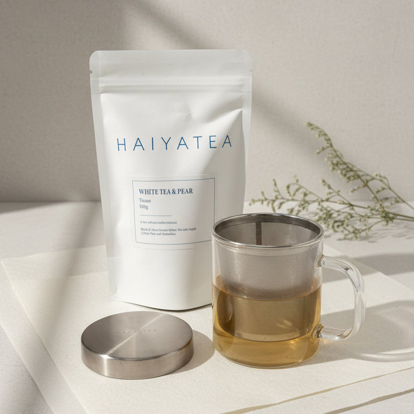 White Tea Pear Herbal Blend