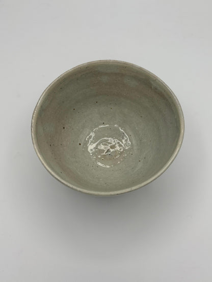 Yamaki Ikai: Ishidou Kiln Tokoname White Kohiki Matcha Bowl