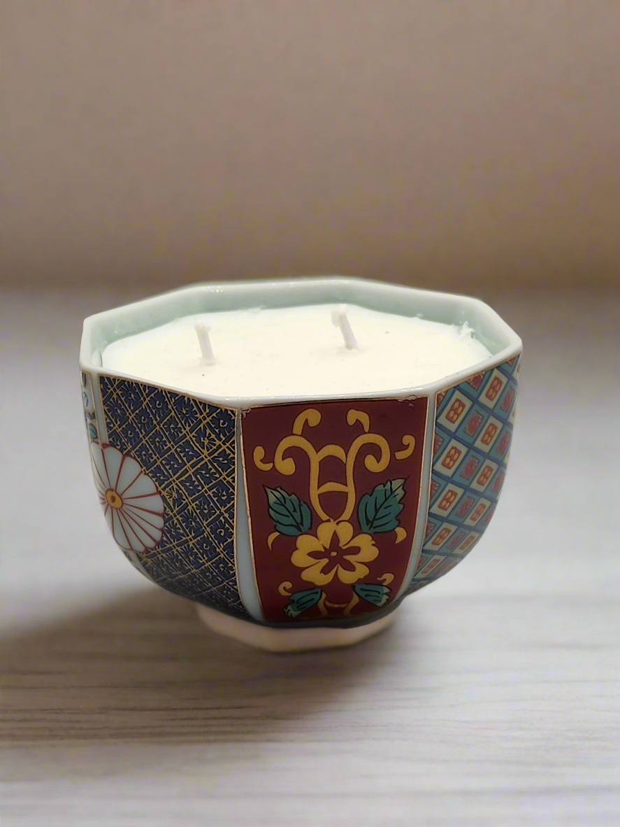 Hand-poured Jasmine scented candle