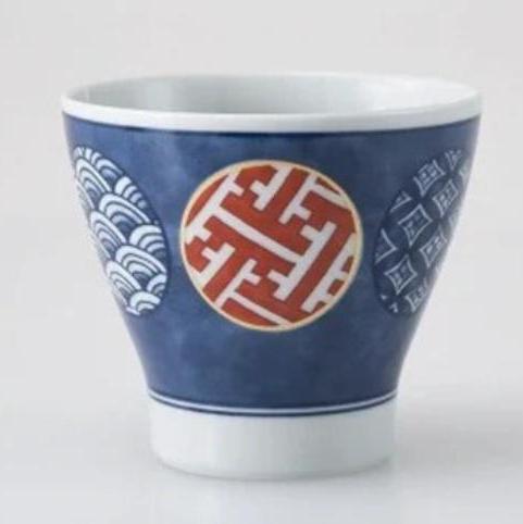 Nishiki Marumon Patterned Tea Cup