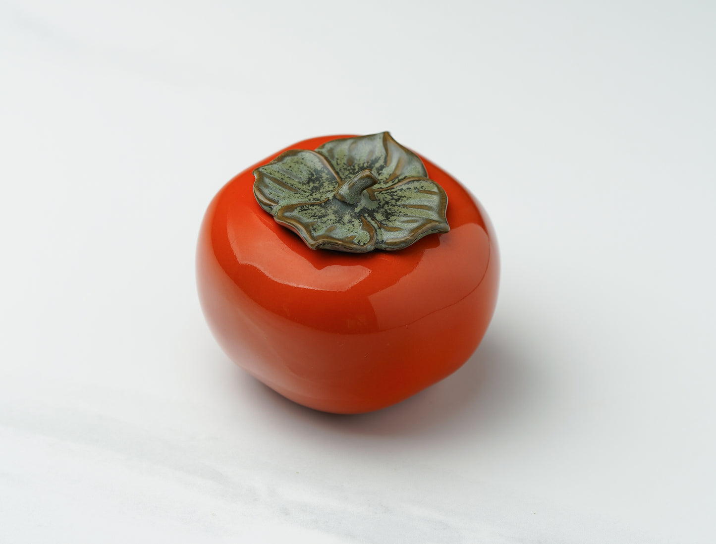 Persimmon Tea Caddy