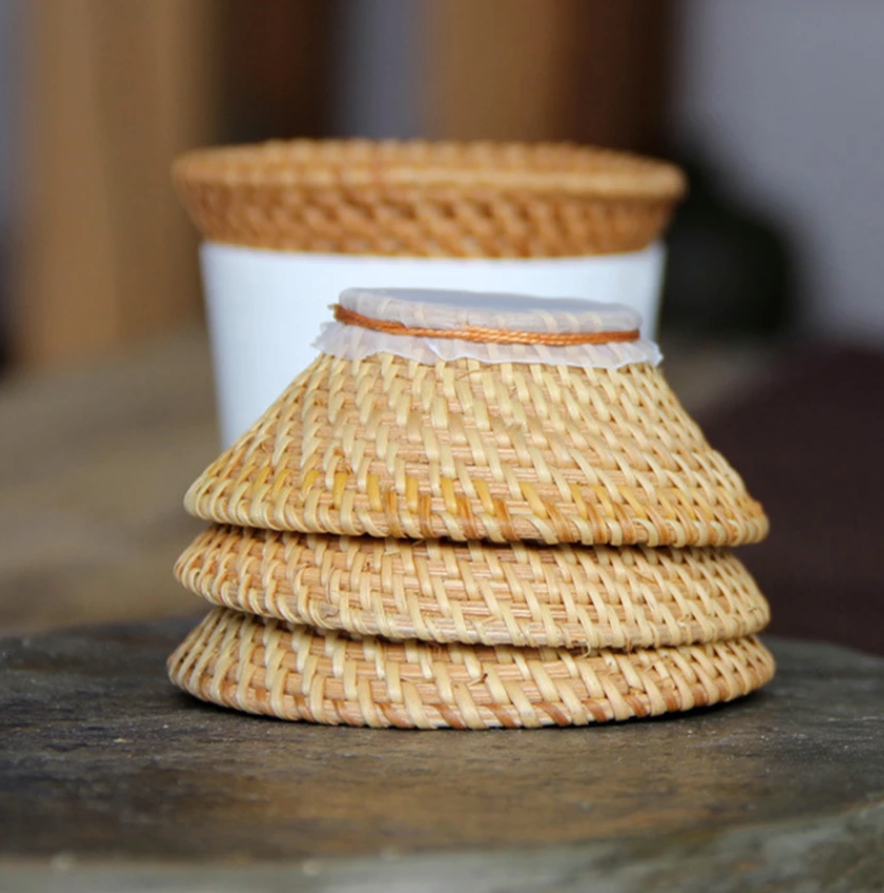 Handwoven Wicker Strainer (without handle)