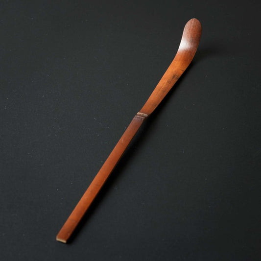 Dark Brown Chashaku (Bamboo Matcha scoop)