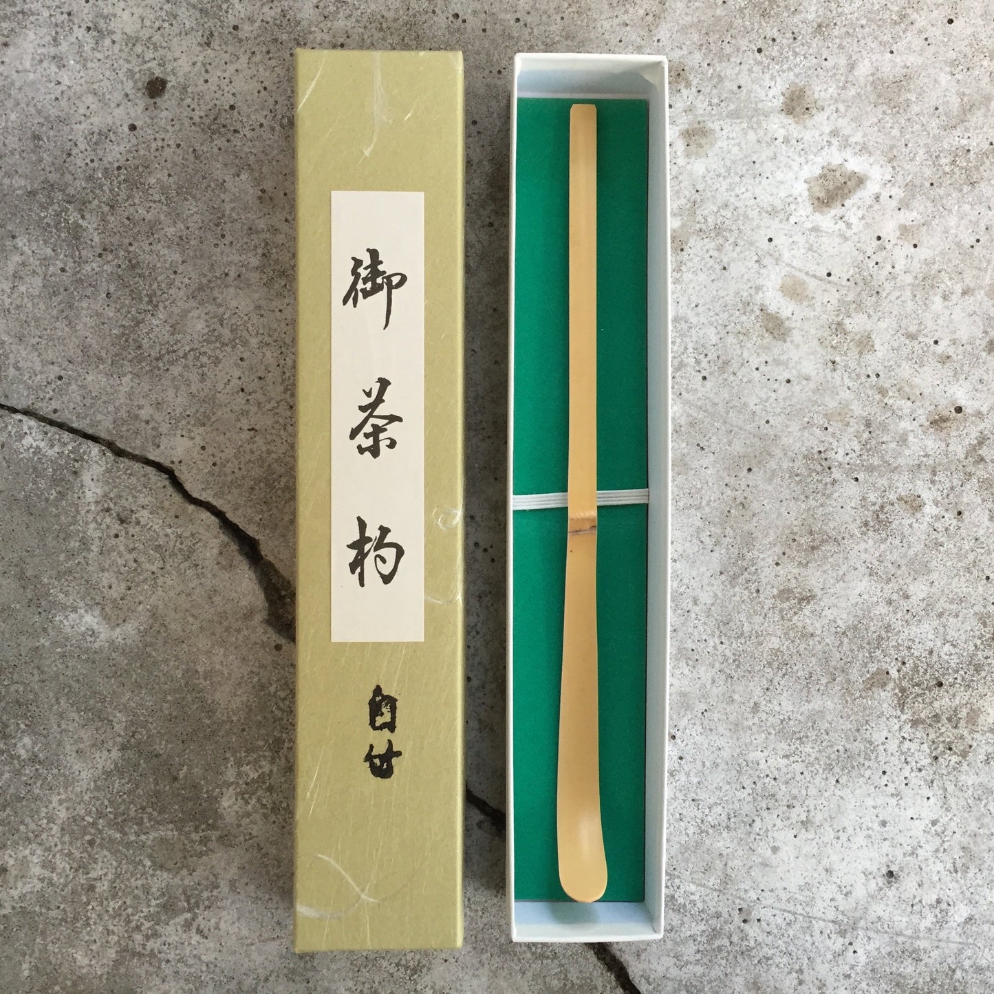 Light Bamboo Chashaku (Matcha Spoon)