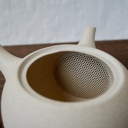 Sandstone Kyusu Teapot